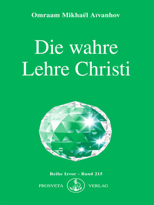 cover image of Die wahre Lehre Christi